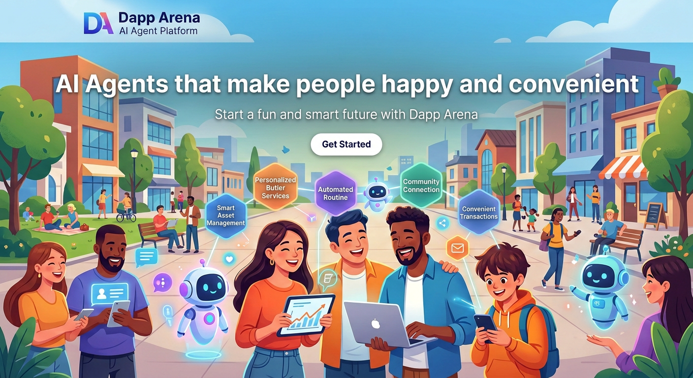 Dapp Arena — AI Agents that make people happy and convenient